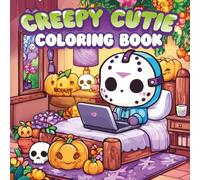 Creepy Cutie Coloring Book: Cute, Spooky, and Easy-to-Color Pastel Goth Pages for Teens and Adults