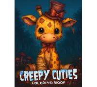 Creepy Cuties Coloring Book: Baby Frankenstein Animal Coloring Pages Featuring Stitched Critters, Baby Beasts, and Gothic Whimsy for All Ages