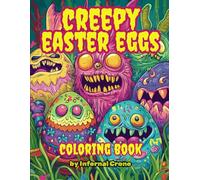 Creepy Easter Eggs Coloring Book