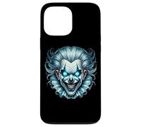 Creepy Evil Payaso Brillante Ojos Azules Carcasa para iPhone 13 Pro MAX