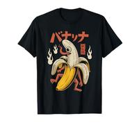 Creepy Japanese Banana Monster Kawaii Anime Criatura Camiseta