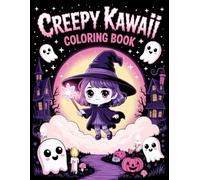 Creepy Kawaii And Spooky Coloring Book A Delightfully Dark Twist On Cute