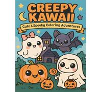 Creepy Kawaii Coloring Book: Cute & Spooky Coloring Adventures