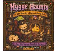 Creepy Kawaii Presents: Hygge Haunts: The Monster's Library Coloring Book: Cozy Stories and Candlelit Corners