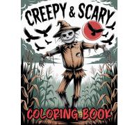 Creepy & Scary Coloring Book
