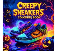 Creepy Sneakers Coloring Book: Horror & Spooky +45 Sneakers Desings