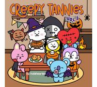 Creepy Tannies Vol 2: Bold & Easy Halloween Coloring Book by Hobihearteu