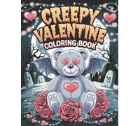 Creepy Valentine Bold & Easy Coloring Book