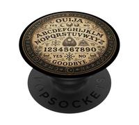 Creepy Witchy Spooky Goth Ouija Occult Bookish Gothic Ghost PopSockets PopGrip Adhesivo