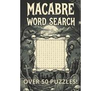Creepy Word Search Puzzle Book: Word Searches with Easy to Read Print About Ghost, Paranormal, Scary | 6x9 inches, 110 Pages | 50+ Puzzles ... Gift for vacations, Holidays and Free Time