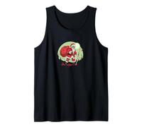 Creepy Zombie Santa Claus Horror Navidad Camiseta sin Mangas