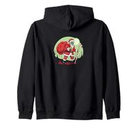 Creepy Zombie Santa Claus Horror Navidad Sudadera con Capucha
