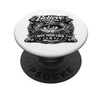 Creer Tus Ojos No Sus Mentiras Verdad Política PopSockets PopGrip Adhesivo