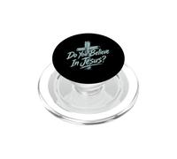 ¿Crees En Jesús Cruz Cristiana Fe Religioso PopSockets PopGrip para MagSafe