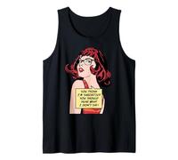 Crees Que Soy sarcástico, deberías Escuchar lo Que no Digo Camiseta sin Mangas
