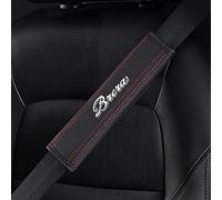 CREEST 2 Coche Cuero Almohadillas para Cinturón de Seguridad Protectoras, para Alfa Romeo Brera Accesorios Interiores