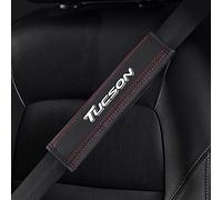 CREEST 2 Coche Cuero Almohadillas para Cinturón de Seguridad Protectoras, para Hyundai Tucson Accesorios Interiores