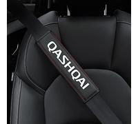 CREEST 2 Coche Cuero Almohadillas para Cinturón de Seguridad Protectoras, para Nissan Qashqai Accesorios Interiores