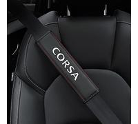 CREEST 2 Coche Cuero Almohadillas para Cinturón de Seguridad Protectoras, para Opel Corsa Accesorios Interiores