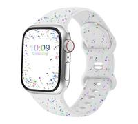 CREFORT Correas deportivas compatibles con Apple Watch Band para mujeres y hombres de 40 mm, 38 mm, 41 mm, 42 mm, 44 mm, 45 mm, 46 mm, 49 mm, correa de repuesto suave impermeable para iWatch Series 11