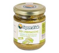 Sapore di Sole Crema de Pistachos Bio 100 % - 180 g Sapore di Sole