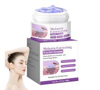 Crema aclaradora, crema aclaradora para el área del cuello oscuro, 60 g, loción para el cuidado facial, para uso diario sobre la marcha, por la mañana y por la noche