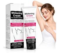Crema Aclarante Corporal 60 ml | Cuidado Hidratante para Mujeres, Axilas, Codos y Rodillas, con Ácido Hialurónico, Colágeno y Vitamina C