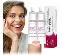 Crema Adhesiva para Dentaduras Postizas,2 piezas Pegamento Dentadura Postiza,Adhesivo Dentadura Postiza,Adhesivo Termoplástico Para Dentaduras Postizas,Adhesivo De Fijación Para Dentaduras Postizas