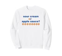 Crema Agria Hanukkah Latke o Salsa de Manzana Sudadera