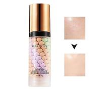 Crema Aislante Tricolor - Crema aislante 40 g,Base correctora imprimación prueba agua, imprimación correctora imperfecciones para neutralizar las ojeras y las venas Firulab