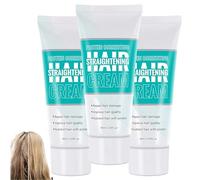 Crema Alisadora Capilar 2025 New Protein - Efecto alisador suave y duradero, Tratamiento Nutritivo con Proteínas, Suave para Todo Tipo de Cabello (Rizado/Seco/Encrespado) (3Piezas)