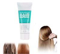 Crema alisadora capilar con proteínas correctivas: crema alisadora nutritiva de acción rápida, mascarilla capilar con queratina, apta para todo tipo de cabellos, tamaño de viaje (1pcs)
