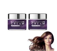 Crema Alisadora Capilar, Crema para Alisar el Cabello, con Tratamiento de Keratina de Seda y Proteínas, Control del Frizz, Sedosidad Natural, Restaura el Brillo y la Manejabilidad.