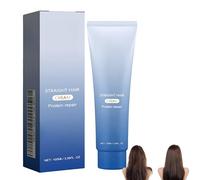 Crema alisadora, crema acondicionadora, crema desenredante y suavizante para uñas, crema correctora, aceite capilar no graso, alisador y nutritivo para cabello con frizz, opaco o áspero (1Piezas)