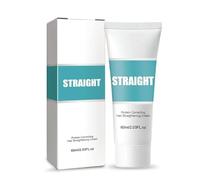 Crema Alisadora para Cabello, Crema para Alisar el Cabello con Corrección de Proteínas, Crema para Alisar el Cabello con Colágeno, Loción Nutritiva para Alisar el Cabello para Mujeres, 60ml