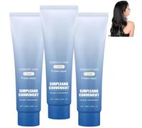 Crema Alisadora Reparadora de Proteínas, una crema alisadora dos en uno enriquecida con extractos de plantas, nutre, acondiciona, suaviza rápidamente y es apta para cabello con frizz y seco.