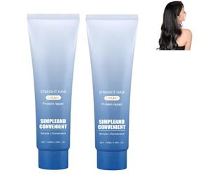 Crema Alisadora Reparadora de Proteínas, una crema alisadora sedosa que repara el cabello dañado, lo nutre y reduce el frizz y la sequedad.