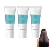 Crema Alisadora, Suavizante y Peinadora Natural Powerhouse Corrector, Tratamiento Capilar Corrector con Proteínas Silk Gloss para Mujeres
