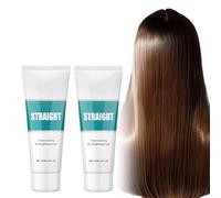 Crema Alisadora Wadexr, Crema Alisadora Wadexr Con Seda Y Queratina, Suaviza Y Define, Ligera Y Suave, Tratamiento Capilar Correctors De Proteínas Para Mujeres (2pcs)