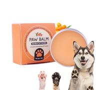 Crema Almohadillas Perros, 30g Crema Almohadillas Perros Veganas - Contiene Extracto De Fruto De Espino Amarillo, Accesorios Perro, Seguro Y No Irritante, Hidratante Natural, 100% Seguro Para Lamer