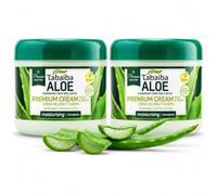 Crema Aloe Vera Facial y Corporal, 300 ml- Versión Premium, Paquete de 2 | Crema Hidratante de Sábila para Cara y Cuerpo