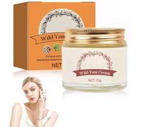 Crema Anti Envejecimiento, Crema Wild Yam, Crema de ñame Salvaje para Mujer, Crema Hidratante Anti Arrugas, Hidratante De La Piel, Crema Anti Arrugas Apretada, Wild Yam Cream, 70g