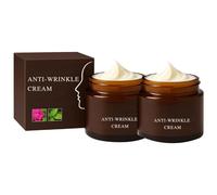 Crema Antiarrugas con Retinol Luxeveria: Hidratante Facial Reafirmante y Lifting. Reduce las Líneas de Expresión, Restaura la Elasticidad e Hidratación Profunda. (2pcs)
