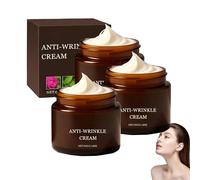 Crema Antiarrugas, Crema Reafirmante Antienvejecimiento, Levantamiento de Hidratación Profunda Noche, Ayuda A Reducir Visiblemente Las Líneas Finas Y Las Arrugas (3 pcs)