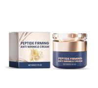 Crema Antiarrugas Reafirmante con Péptidos | Resultados Antiedad Visibles | Frasco de Cristal de Lujo de 50 g