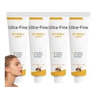 Crema antiarrugas ultrafina, ligera, de rápida absorción, fórmula suave y nutritiva, crema hidratante no grasosa, de larga duración, cuidado diario suave y radiante (4 unidades)