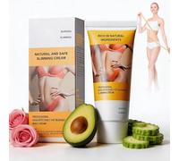 Crema Anticelulítica 60g - Abdomen, Piernas y Glúteos - Quemagrasas Potente para Reafirmar la Piel - Loción Corporal Hidratante y Tensor - Reducción de Medidas y Contorno