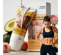 Crema Anticelulítica, Leche Corporal Reafirmante, Crema Adelgazante y Tonificante, para Vientre Plano, Cintura, Brazos y Glúteos, para Hombre y Mujer - 60g