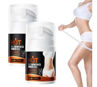 Crema anticelulitis, quemagrasas, crema reafirmante de la piel, forma de curvas seductoras, crema de masaje moldeadora para cintura, estómago, abdomen y glúteos, 50 g, para hombres y mujeres