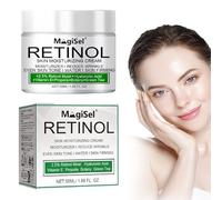 Crema Antiedad Con Retinol y Colágeno,Unificar el tono de la piel, Reafirmante Hidratar y nutrir, Apto para su uso en codos, rodillas y axilas, Reduce las Líneas de Expresión y las Arrugas, 50ml